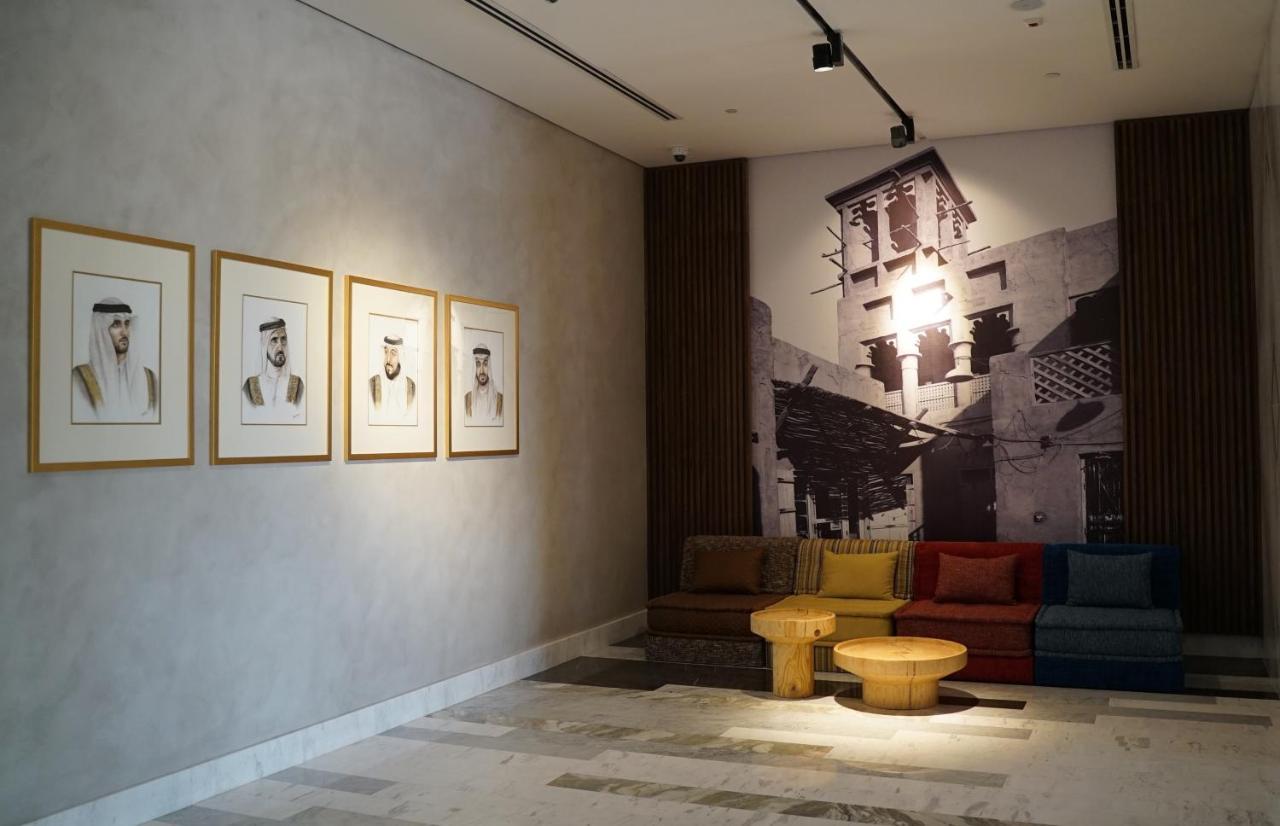 Movenpick Jumeirah Village Triangle Dubai Exterior foto The lobby of the hotel