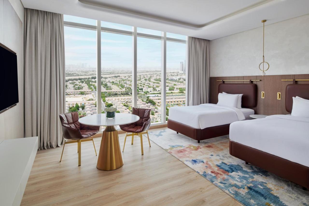 Movenpick Jumeirah Village Triangle Dubai Exterior foto Deluxe room