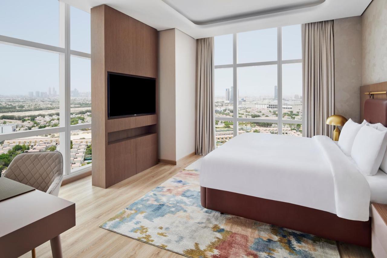 Movenpick Jumeirah Village Triangle Dubai Exterior foto