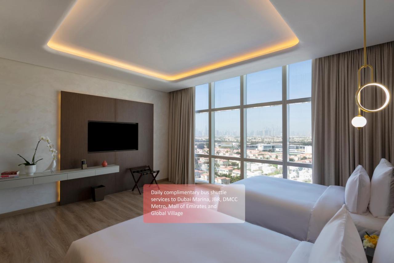 Movenpick Jumeirah Village Triangle Dubai Exterior foto Deluxe room